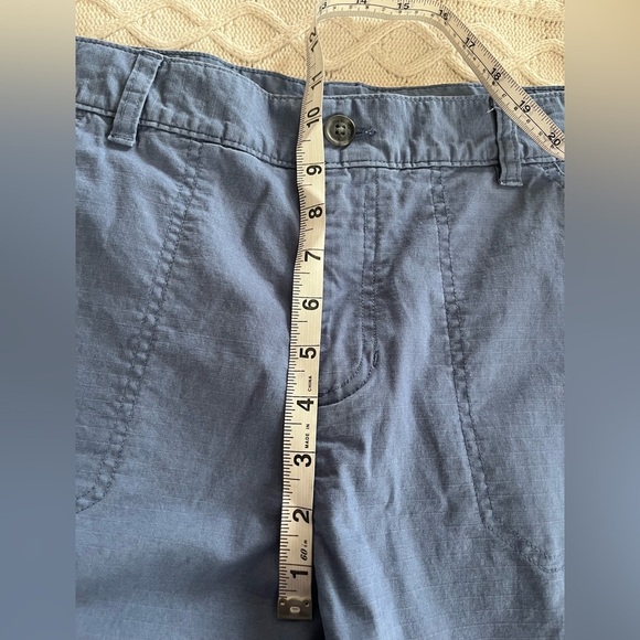 Eddie Bauer Smoky Blue Khaki Cropped Pants Women’s Size 8 - Picture 15 of 15